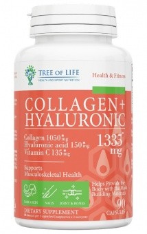 Tree of Life Tree of Life Collagen + Hyalyronic 1335 мг, 90 капс. 
